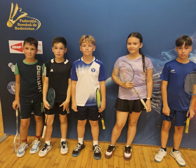 BADMINTON- CAMPIONATUL NAŢIONAL, U13- BACĂU, 4-6 SEPTEMBRIE 2026